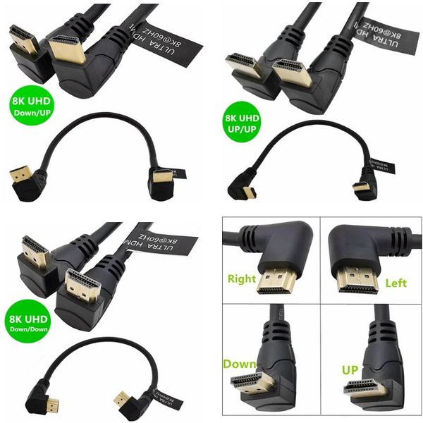 audio cables & connectors 8k -compatible 2.1 cable up down 90 degree elbow angle 8k@ 60hz for tv pc projector ps3 ps4 lap0.3m 0.6m 1
audio cables & connectors 8k -compatible 2.1 cable up down 90 degree elbow angle 8k@ 60hz for tv pc projector ps3 ps4 lap0.3m 0.6m 1
