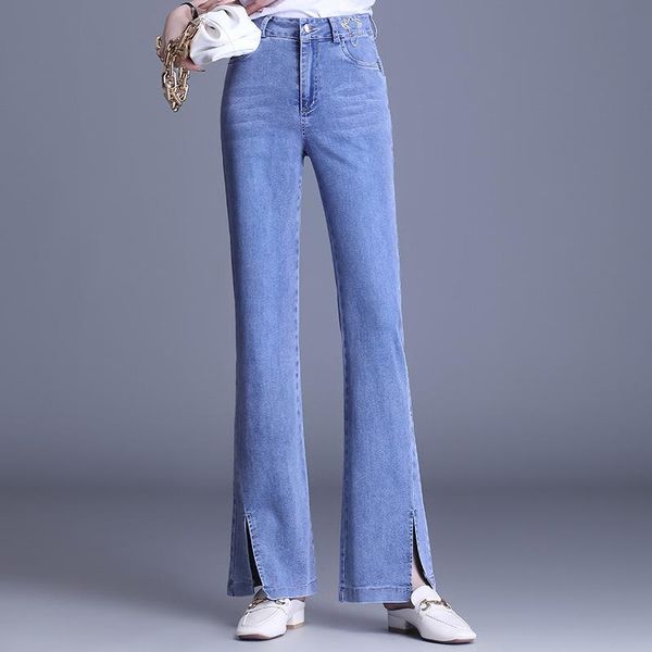 women's jeans for women fashion elegant slim plus size zipper high waisted straight denim pants lady casual trousers mom 8957, Blue
women's jeans for women fashion elegant slim plus size zipper high waisted straight denim pants lady casual trousers mom 8957, Blue