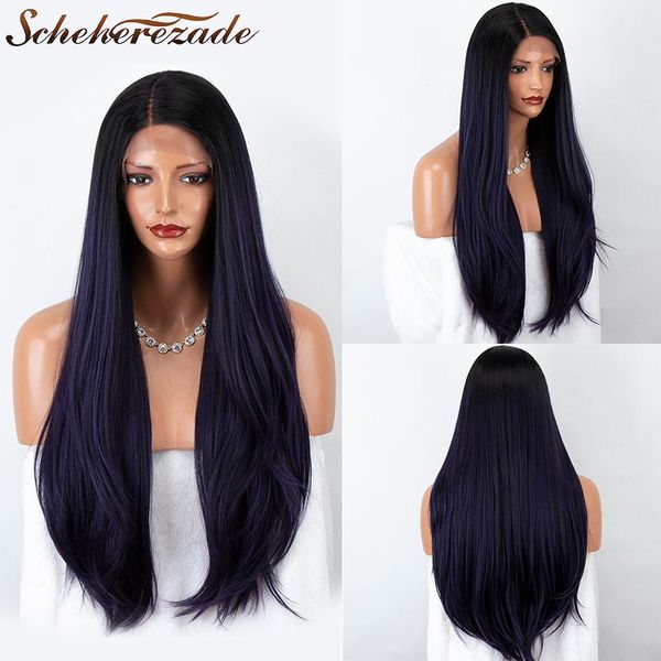 synthetic wigs scheherezade long natural straight ombre purple mixed black wig for women heat resistant cosplay with roots party
synthetic wigs scheherezade long natural straight ombre purple mixed black wig for women heat resistant cosplay with roots party