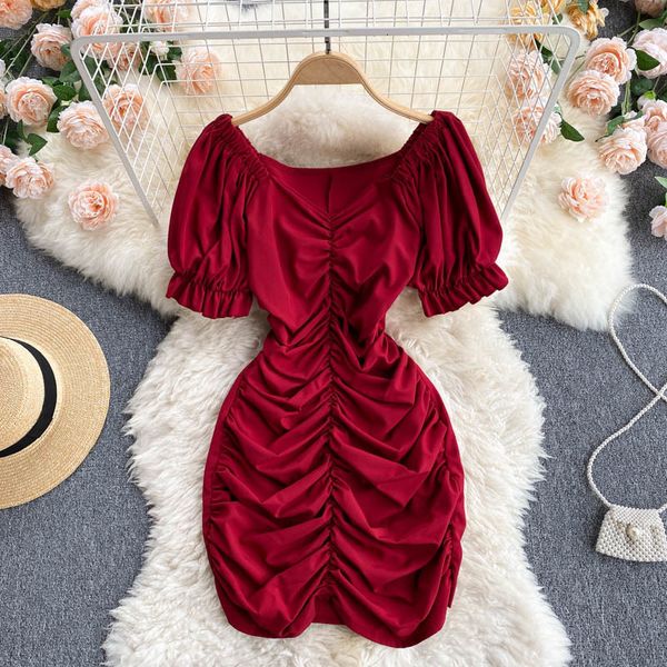 two piece dress 2021 summer ruched short sleeve bodycon women v-neck high waist mini party fashion streetwear slim vestidos b, White
two piece dress 2021 summer ruched short sleeve bodycon women v-neck high waist mini party fashion streetwear slim vestidos b, White