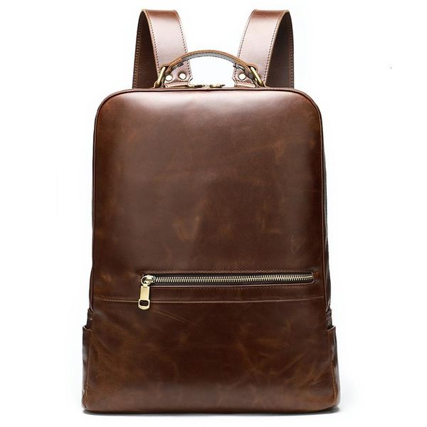 backpack crazy horse genuine leather men vintage cow women daypack 15.6" lapschool bags casual thick travel rucksack
backpack crazy horse genuine leather men vintage cow women daypack 15.6" lapschool bags casual thick travel rucksack