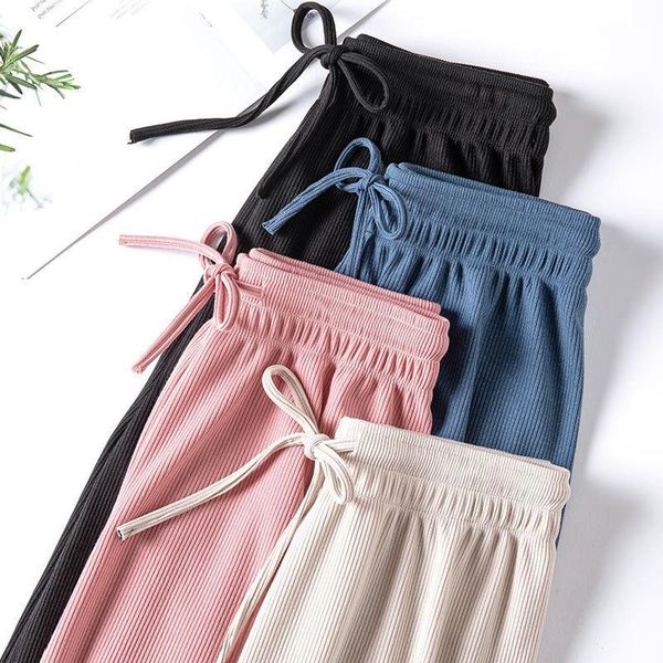 women's pants & capris ladies ice silk wide leg trousers y2k high waist drawstring casual straight korean loose ribbed letter khaki jog, Black;white
women's pants & capris ladies ice silk wide leg trousers y2k high waist drawstring casual straight korean loose ribbed letter khaki jog, Black;white