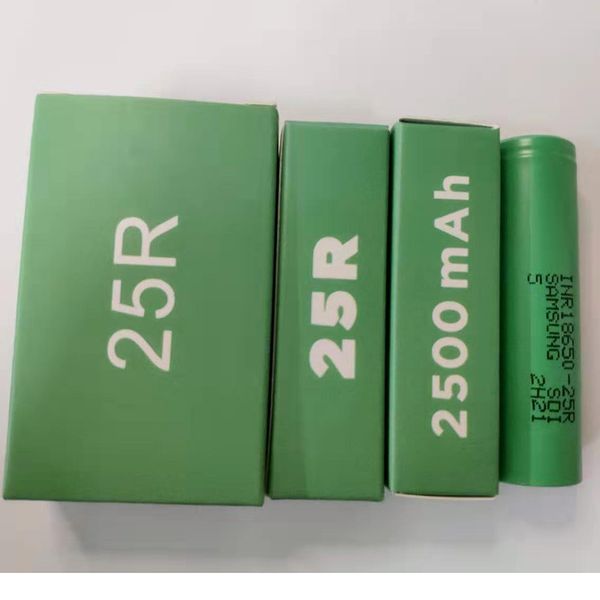 inr18650 25r 18650 battery green box 2500mah 20a 3.7v high drain rechargeable lithium batteries for samsung
inr18650 25r 18650 battery green box 2500mah 20a 3.7v high drain rechargeable lithium batteries for samsung