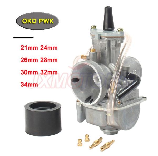 universal motorcycle 4t carb for oko carburetor pwk 21 24 26 28 30 32 34 mm with power jet fit race scooter atv utv fuel system
universal motorcycle 4t carb for oko carburetor pwk 21 24 26 28 30 32 34 mm with power jet fit race scooter atv utv fuel system