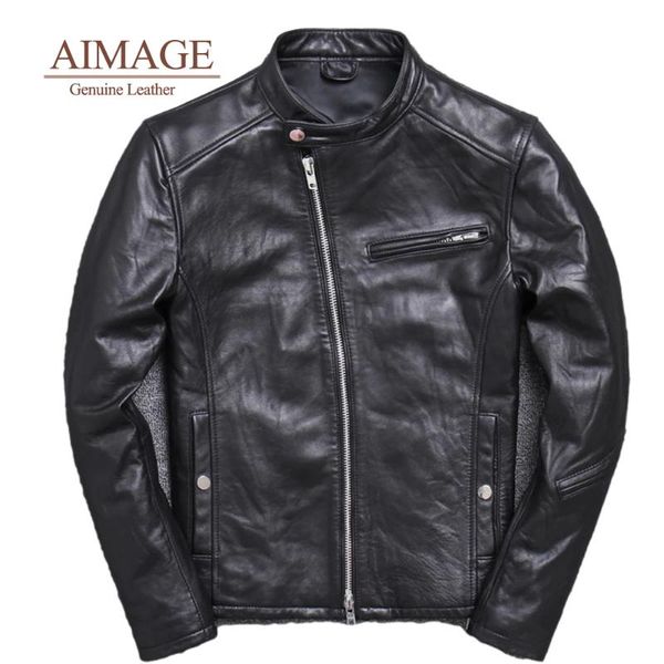 men's leather & faux brand soft sheepskin coat for man,men's genuine jacket.fashion slim motor clothe py130, Black
men's leather & faux brand soft sheepskin coat for man,men's genuine jacket.fashion slim motor clothe py130, Black