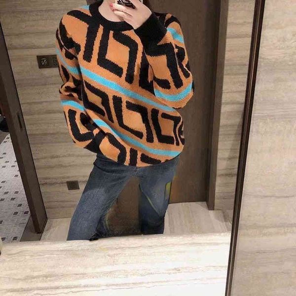 women's sweaters autumn and winter color printed match around the neck pullover female casual sweater contrast male xgqe, White;black
women's sweaters autumn and winter color printed match around the neck pullover female casual sweater contrast male xgqe, White;black