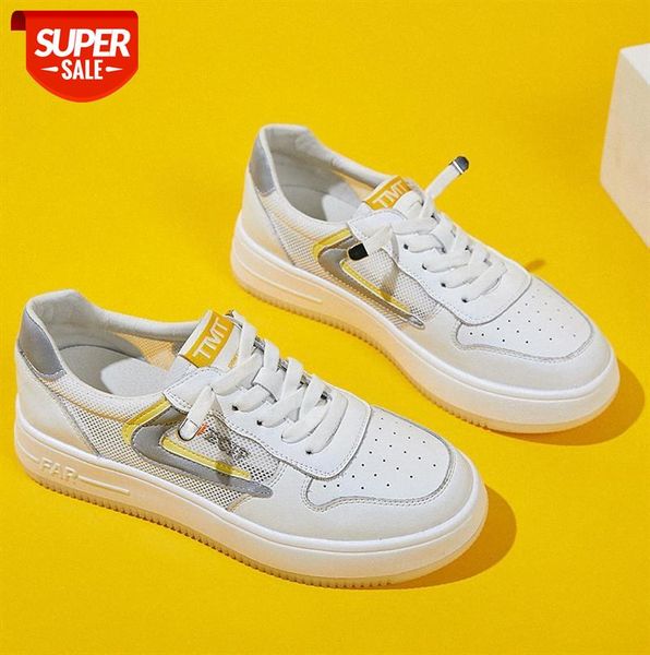 leather breathable mesh small white shoes casual sports style wear-resistant flat women's all-match #cj83, Black
leather breathable mesh small white shoes casual sports style wear-resistant flat women's all-match #cj83, Black