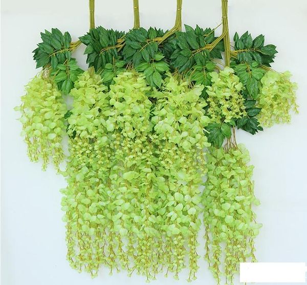 110cm wisteria wedding decor 6 colors artificial decorative flowers garlands for party home wholesale & wreaths
110cm wisteria wedding decor 6 colors artificial decorative flowers garlands for party home wholesale & wreaths