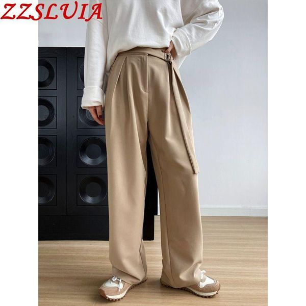 women's pants & capris arrive solid color long sashes designer loose style ladies wide leg women clothing female, Black;white
women's pants & capris arrive solid color long sashes designer loose style ladies wide leg women clothing female, Black;white