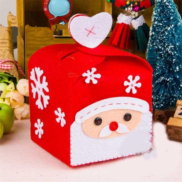 christmas decorations snowman tree elk santa claus non-woven fabric diy package eve gift box candy chocolate bags party supply
christmas decorations snowman tree elk santa claus non-woven fabric diy package eve gift box candy chocolate bags party supply