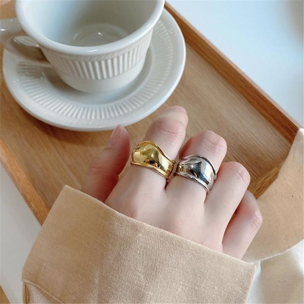 cluster rings ruiyi 100% real 925 sterling silver women irregular wide surface female fashion 18k gold minimalist geometric niche, Golden;silver
cluster rings ruiyi 100% real 925 sterling silver women irregular wide surface female fashion 18k gold minimalist geometric niche, Golden;silver