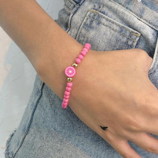 charm bracelets cartoom soft clay fruit stretch bracelet bohemian colorful rice beads handmade elastic for women gift jewelry, Golden;silver
charm bracelets cartoom soft clay fruit stretch bracelet bohemian colorful rice beads handmade elastic for women gift jewelry, Golden;silver