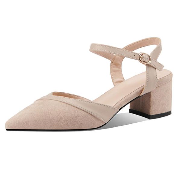 sandals classic women's shoes ankle straps block heels summer for women fashion flock nude party ladies pumps, Black
sandals classic women's shoes ankle straps block heels summer for women fashion flock nude party ladies pumps, Black