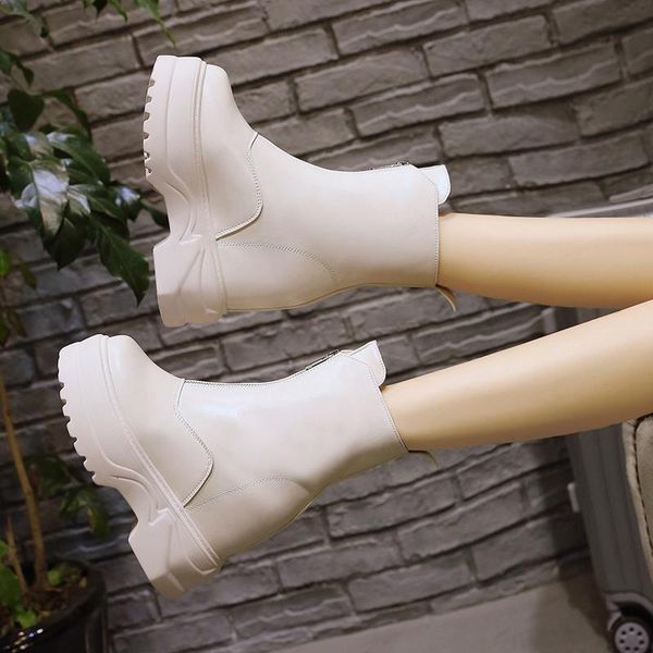snow boots woman front zippers 2021 winter warm female velvet fur shoes platform wedge white, Black
snow boots woman front zippers 2021 winter warm female velvet fur shoes platform wedge white, Black