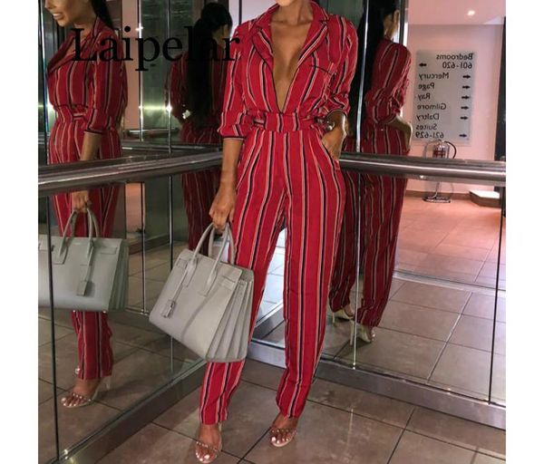 women's jumpsuits & rompers fashion striped printed for women 2021 half sleeve turn down collar long womens jumpsuit autumn overalls, Black;white
women's jumpsuits & rompers fashion striped printed for women 2021 half sleeve turn down collar long womens jumpsuit autumn overalls, Black;white