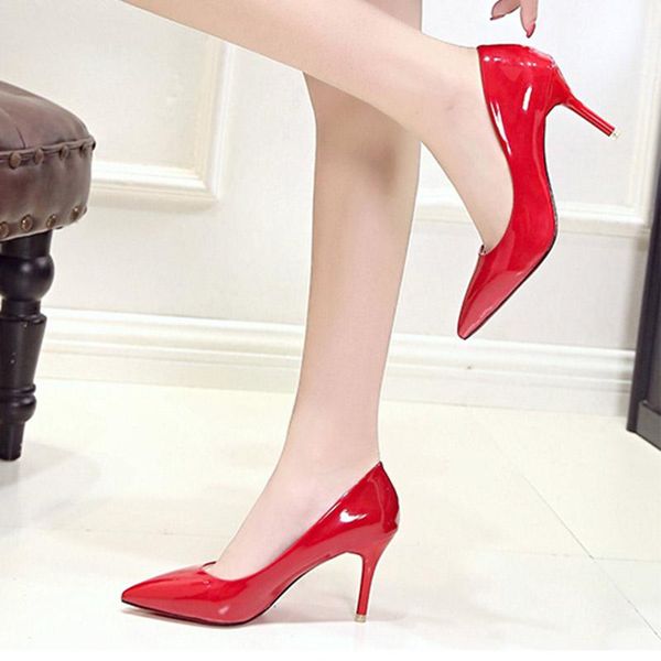 dress shoes woman pumps office work high heels patent leather pointed toe thick white wedding black plus size
dress shoes woman pumps office work high heels patent leather pointed toe thick white wedding black plus size