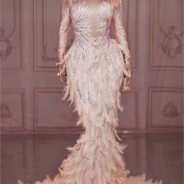 dress celebrity pink feathers trumpet long dress bodycon dj club party dancer costume, Black;gray
dress celebrity pink feathers trumpet long dress bodycon dj club party dancer costume, Black;gray