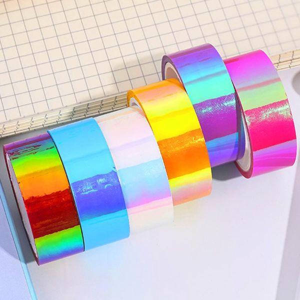 gift wrap rainbow laser washi tape glitter stationery scrapbooking decorative adhesive tapes diy masking school supplies
gift wrap rainbow laser washi tape glitter stationery scrapbooking decorative adhesive tapes diy masking school supplies