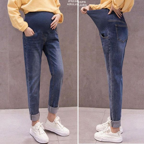 jeans pregnancy pants maternity clothing boy friend for pregnant women trousers casual loose bottoms, White
jeans pregnancy pants maternity clothing boy friend for pregnant women trousers casual loose bottoms, White