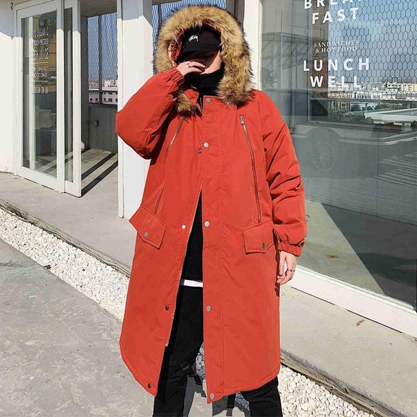 men's down & parkas 2021 winter long coat fashion thick warm slim casual hooded jackets sleeve printed cotton jacket black1, Black
men's down & parkas 2021 winter long coat fashion thick warm slim casual hooded jackets sleeve printed cotton jacket black1, Black