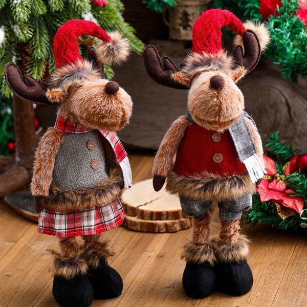 christmas decorations retractable cute doll elk with knitted hat red plaid clothes home xmas decoration gift kids year celebrate tables
christmas decorations retractable cute doll elk with knitted hat red plaid clothes home xmas decoration gift kids year celebrate tables