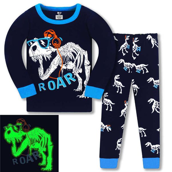 3-8t children dinosaurs boys girls sleepwear long sleeve cotton pyjamas autumn spring baby clothing sets kids home clothes 210529, White
3-8t children dinosaurs boys girls sleepwear long sleeve cotton pyjamas autumn spring baby clothing sets kids home clothes 210529, White