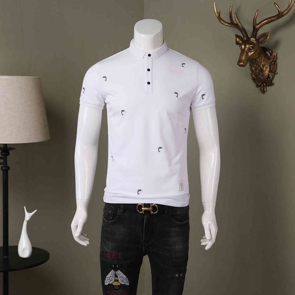 2021 summer polo korean slim fit fashion short sleeve youth casual lapel t-shirt men's wear, Black
2021 summer polo korean slim fit fashion short sleeve youth casual lapel t-shirt men's wear, Black