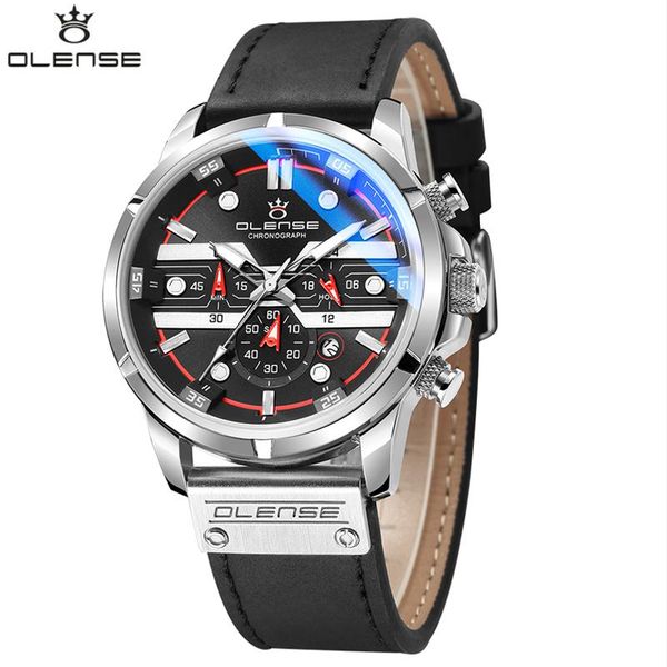 wristwatches quartz watches mens chronograph blu-ray big dial waterproof leather watch men sport relogio masculino, Slivery;brown
wristwatches quartz watches mens chronograph blu-ray big dial waterproof leather watch men sport relogio masculino, Slivery;brown