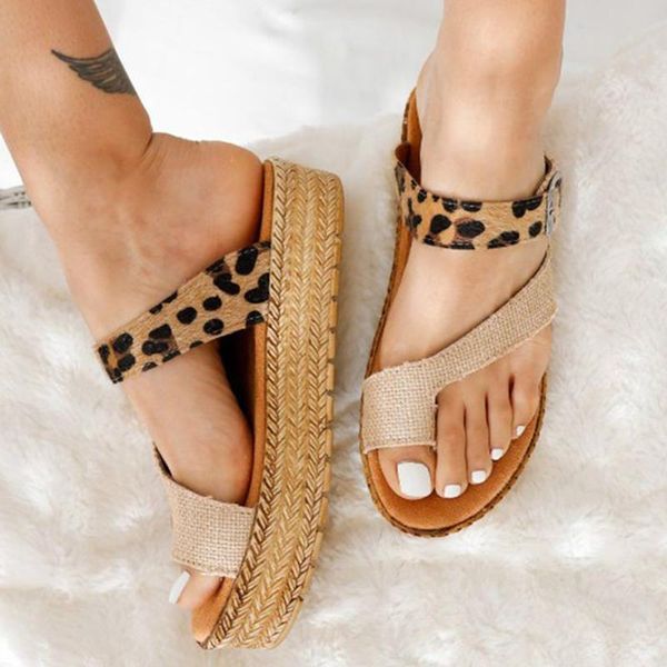 women leopard slippers woman platform flip flop summer women's casual flats ladies sandal female beach shoes plus size, Black
women leopard slippers woman platform flip flop summer women's casual flats ladies sandal female beach shoes plus size, Black
