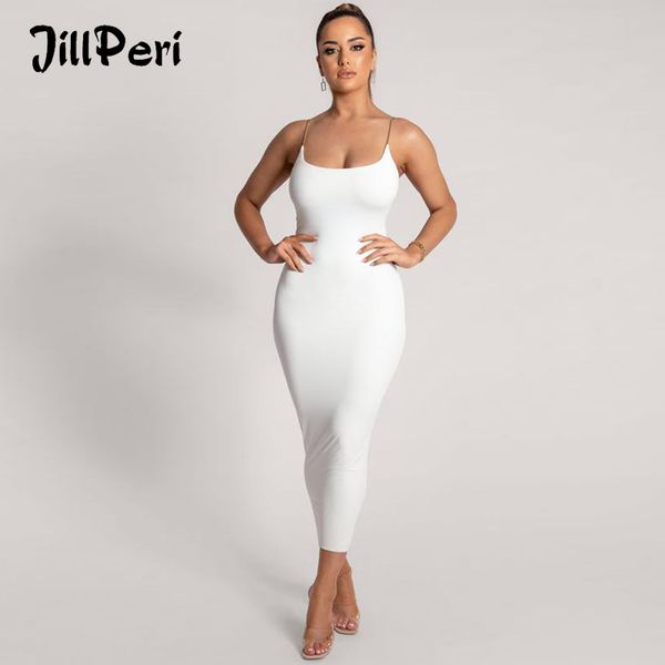 jillperi new women chain strap midi dress double layered jersey bodycon dress, Black;white
jillperi new women chain strap midi dress double layered jersey bodycon dress, Black;white