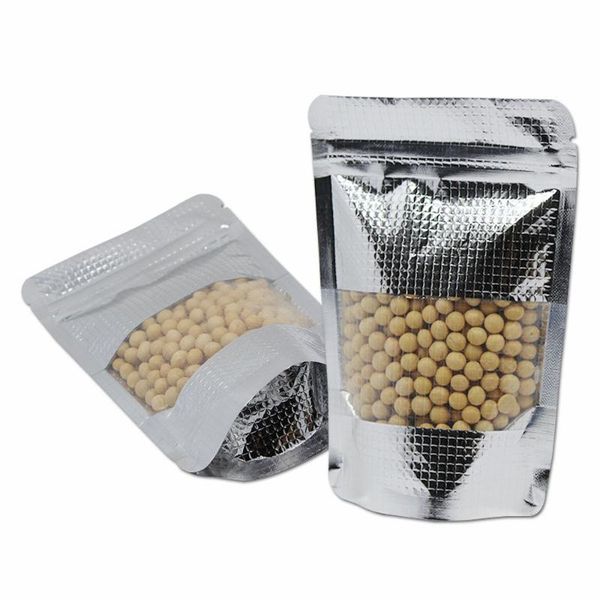storage bags 100pcs/lot silver embossed mylar foil stand up tear notch bag with clear window dried pet food pouches
storage bags 100pcs/lot silver embossed mylar foil stand up tear notch bag with clear window dried pet food pouches