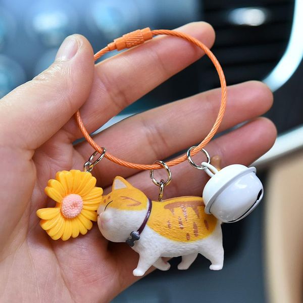 keychains creative charm color paint wire ring key vinyl pendant bell cute cat party gift birthday fashion jewelry, Silver
keychains creative charm color paint wire ring key vinyl pendant bell cute cat party gift birthday fashion jewelry, Silver