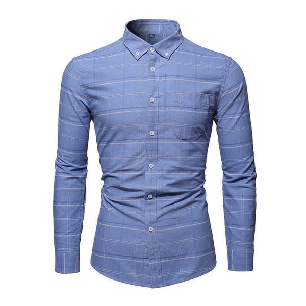 oxford men's autumn plaid casual shirt men's cotton washed long sleeve shirt, White;black
oxford men's autumn plaid casual shirt men's cotton washed long sleeve shirt, White;black