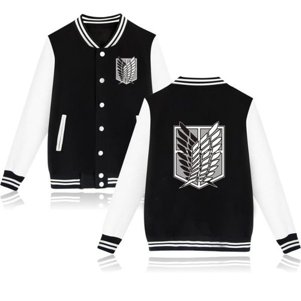 men's jackets 2021 attack on titan anime baseball jacket streetwear coat casual trackusuit men coats and plus size boys clothes warm, Black;brown
men's jackets 2021 attack on titan anime baseball jacket streetwear coat casual trackusuit men coats and plus size boys clothes warm, Black;brown