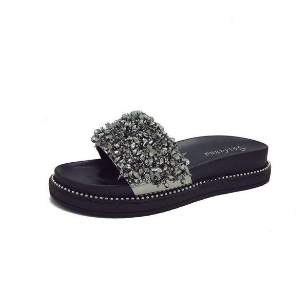 slippers shoes casual loafers slides jelly flip flops platform string bead luxury glitter flat fashion basic pu bling fabric cry, Black
slippers shoes casual loafers slides jelly flip flops platform string bead luxury glitter flat fashion basic pu bling fabric cry, Black