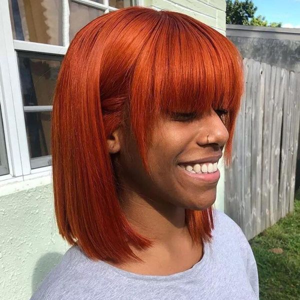 simbeauty fringe full lace human hair wigs for black women trnasparent front with bangs silky straight remy1, Black;brown
simbeauty fringe full lace human hair wigs for black women trnasparent front with bangs silky straight remy1, Black;brown