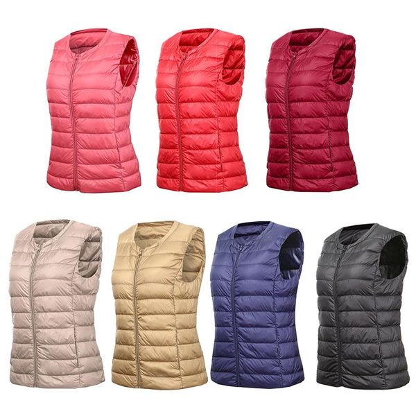 women's vests wipalo plus size sleeveless women ultra thin down vest jacket light white duck coat pockets solid outerwear s-7xl, Black;white
women's vests wipalo plus size sleeveless women ultra thin down vest jacket light white duck coat pockets solid outerwear s-7xl, Black;white
