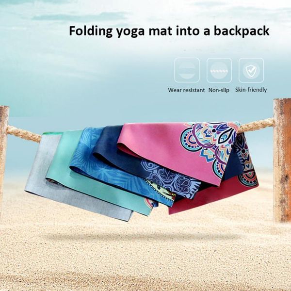 portable ultra-thin folding non-slip yoga mat printed cloth towel sweat absorption gym pilates fitness soft pad mats
portable ultra-thin folding non-slip yoga mat printed cloth towel sweat absorption gym pilates fitness soft pad mats