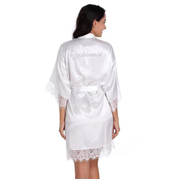 women's sleepwear ladies bronzing white lace robe bridal morning bridesmaid robes kimono cardigan silk smooth soft dress, Black;red
women's sleepwear ladies bronzing white lace robe bridal morning bridesmaid robes kimono cardigan silk smooth soft dress, Black;red