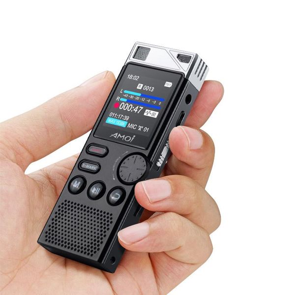 amoi a80 digital voice recorder professional dictaphone hd noise reduction voice-activated lossless hifi player business meeting
amoi a80 digital voice recorder professional dictaphone hd noise reduction voice-activated lossless hifi player business meeting