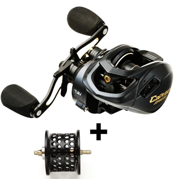 baitcasting reel 11+1 bearings 7.3:1 casting fishing 18lb max drag with shallow spool reels
baitcasting reel 11+1 bearings 7.3:1 casting fishing 18lb max drag with shallow spool reels