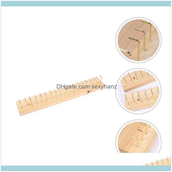 packaging & display jewelry1pc wooden jewelry stand decorative holder displaying rack storage hook pouches, bags drop delivery 2021 vcutb, Pink;blue
packaging & display jewelry1pc wooden jewelry stand decorative holder displaying rack storage hook pouches, bags drop delivery 2021 vcutb, Pink;blue