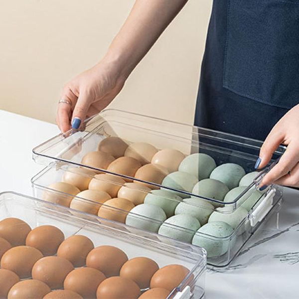 squares transparent storage box kitchen plastic solid color dust-proof eggs holder refrigerator container organizer bottles & jars
squares transparent storage box kitchen plastic solid color dust-proof eggs holder refrigerator container organizer bottles & jars