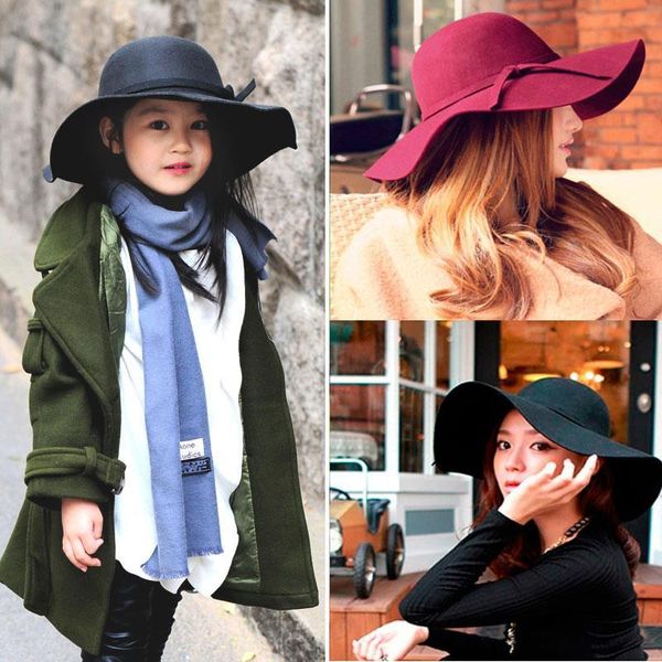 felt hat adjustable fashion 52cm wool travel hats children's cap sun ladies outdoor, Black;white
felt hat adjustable fashion 52cm wool travel hats children's cap sun ladies outdoor, Black;white