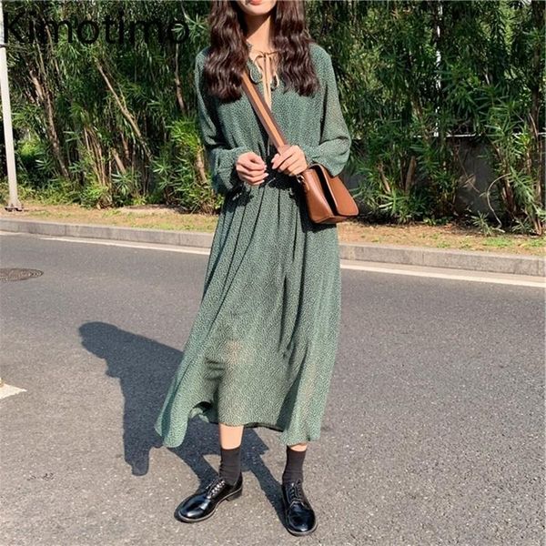 french style vintage dress women green long sleeve a-line casual elegant female spring office oversize korean vestidos dresses, Black;gray
french style vintage dress women green long sleeve a-line casual elegant female spring office oversize korean vestidos dresses, Black;gray