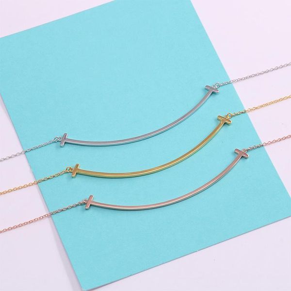 classic money s925 pure silver female necklace 1:1 smooth smile holiday gifts chains1
classic money s925 pure silver female necklace 1:1 smooth smile holiday gifts chains1
