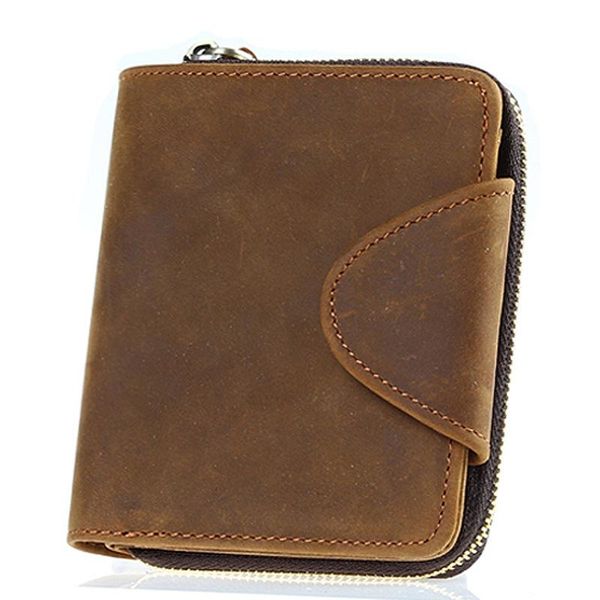 wallets men's wallet retro tri-fold card package multi-card leather zipper casual coin pursenb052, Red;black
wallets men's wallet retro tri-fold card package multi-card leather zipper casual coin pursenb052, Red;black