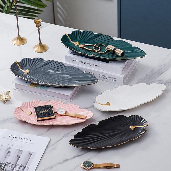 dishes & plates nordic leaf shape tray porcelain plate jewelry storage organizers dessert dinnerware
dishes & plates nordic leaf shape tray porcelain plate jewelry storage organizers dessert dinnerware