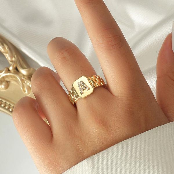 cluster rings 2021 arrival 26 initials ring for women men micro pave zircon chain open trendy fashion jwelry party gift, Golden;silver
cluster rings 2021 arrival 26 initials ring for women men micro pave zircon chain open trendy fashion jwelry party gift, Golden;silver