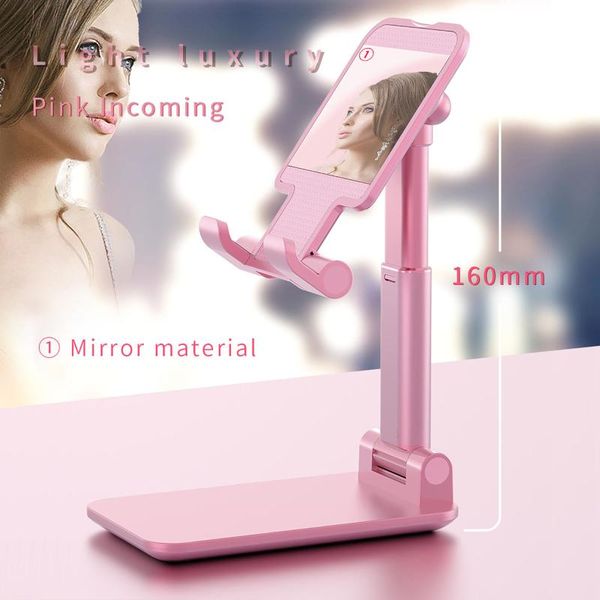 phone tablet holder mobile metal portable retractable lazy deskfolding with mirror cell mounts & holders
phone tablet holder mobile metal portable retractable lazy deskfolding with mirror cell mounts & holders